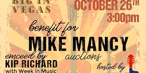 Benefit for Mike Mancy