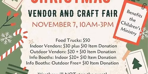 Christmas Craft and Vendor Fair 