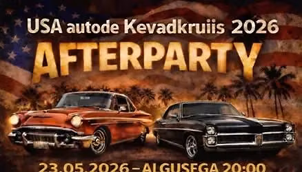 USA autode kevadkruis 2026 afterparty