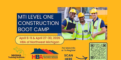 MIOSHA Construction Boot Camp Level 1