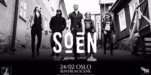SOEN \/\/ Sentrum Scene \/\/ Pres. av All Things Live