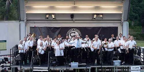 Cedar Rapids Municipal Band at Ellis Park w\/ the New Horizons Band