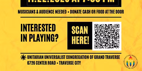 Music for Meals: Benefit to Fight Hunger