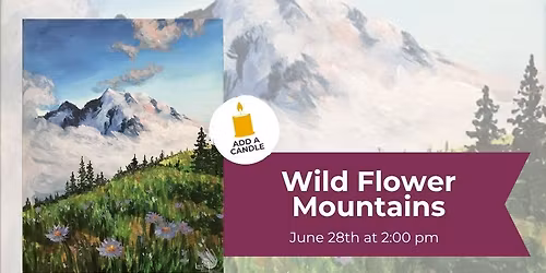 Plano Fav Artwork! Wild Flower Mountains!