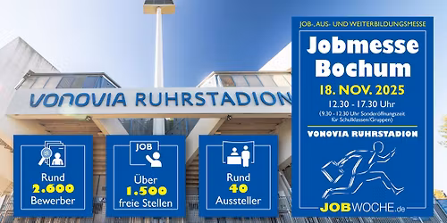Jobmesse Bochum - Jobs, Ausbildung, Studium & Weiterbildung
