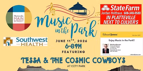 Music in the Park - Tessa & The Cosmic Cowboys