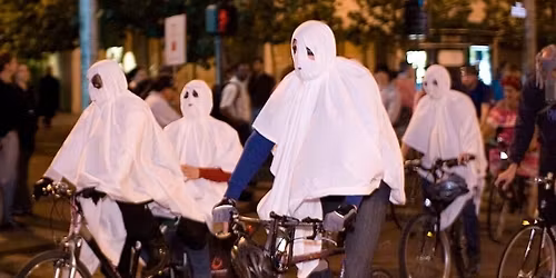 Critical Mass Cycle ride - Halloween