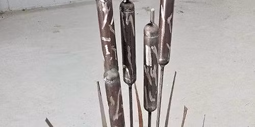 Welding for Garden Art - Cattails