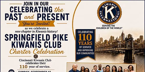 Kiwanis Charter  and Anniversary Celebration