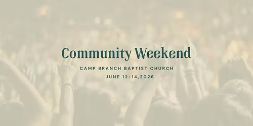 Community Weekend