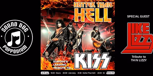HOTTER THAN HELL (UK) + LIKE LIZZY (NL)