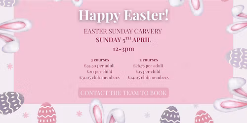 Easter Sunday Carvery