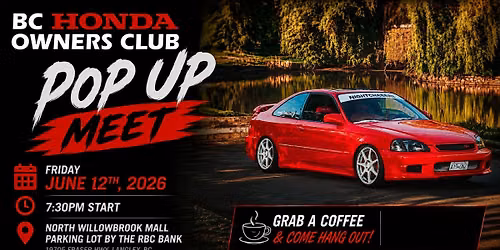 BC Honda Pop-Up Meet Langley