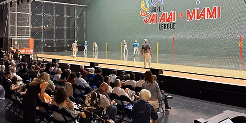 World Jai-Alai League Fall 2026 \u2013 Friday Nov 6