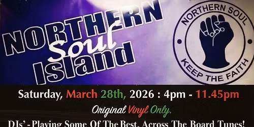 NORTHERN Soul Island - Cardiff