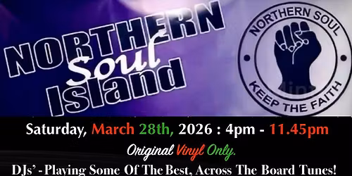 NORTHERN Soul Island - Cardiff