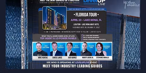 LevelUp Live - LAKE NONA