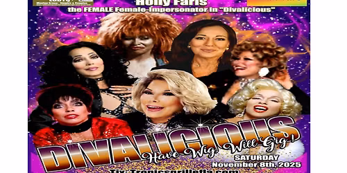 HOLLY FARIS DINNER SHOW - TROPICS RED VELVET LOUNGE