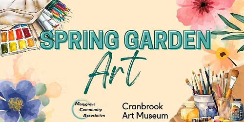 Spring Garden Art with Cranbrook at the Indiana Street Garden