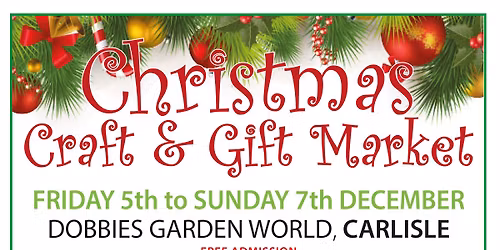 Christmas Craft & Gift Market, Dobbies Carlisle