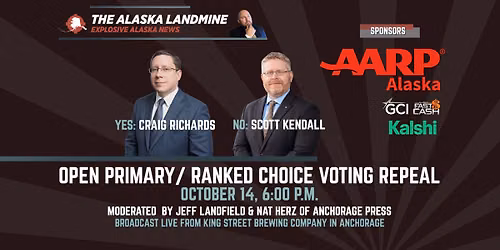 Open Primary \/ Ranked Choice Voting Repeal Debate