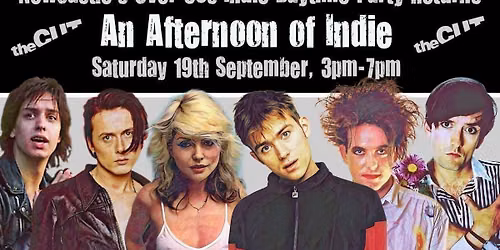 NEWCASTLE: An Afternoon of indie - Indie for the over 30s: 19 September, 3pm-7pm