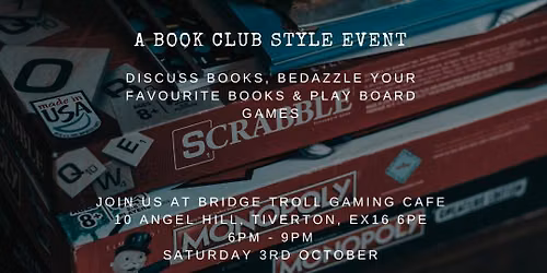 The Bedazzling Book Club @ Bridge Troll Gaming Cafe