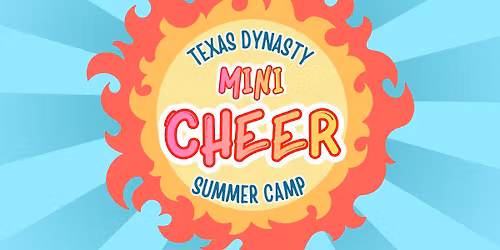 Mini Cheer Preschool Summer Camp 2026
