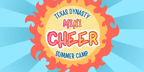 Mini Cheer Preschool Summer Camp 2026