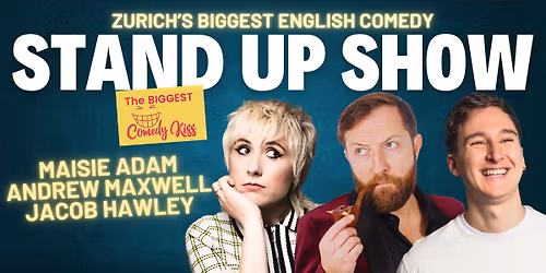The Biggest Comedy Kiss with Maisie Adam, Andrew Maxwell, and Jacob Hawley