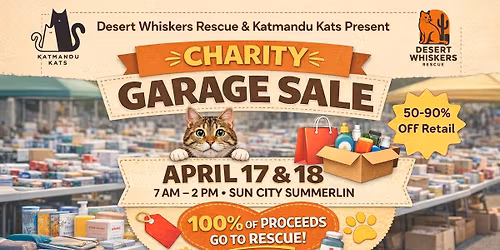 Sun City Summerlin Spring Charity Garage Sale