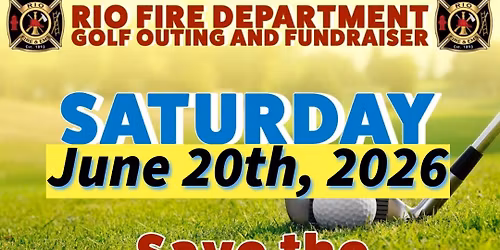 Rio Fire Department Golf Outing and Fundraiser