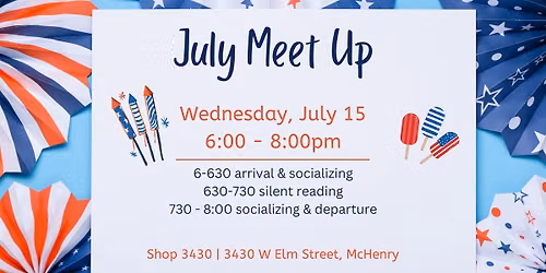 Silent Book Club McHenry - July Meet Up