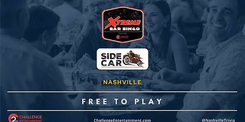 Weekly Xtreme Bar Bingo Nights at Sidecar Bar - Nashville