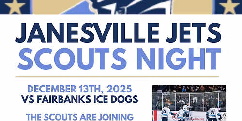 Scout Night Janesville Jets - Skating Merit Badge