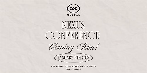NEXUS CONFERENCE 2027
