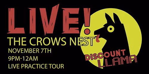 LIVE PRACTICE TOUR - THE CROWS NEST CINCINNATI