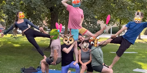 Acro Picnic on the 606