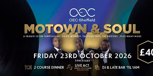 Motown & Soul Tribute & Dinner