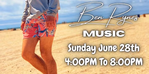 Ben Rynes SOLO Acoustic At PigDog Beach Bar