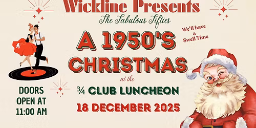 3\/4 Club Christmas Luncheon