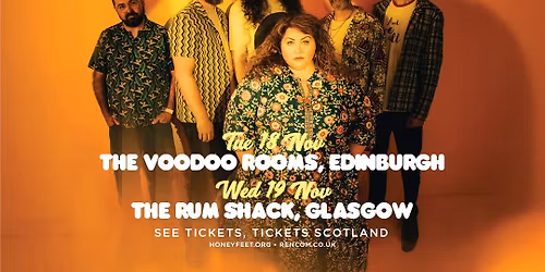 Rioghnach Connolly & Honeyfeet \/ The Rum Shack \/ Glasgow \/ 19.11.25