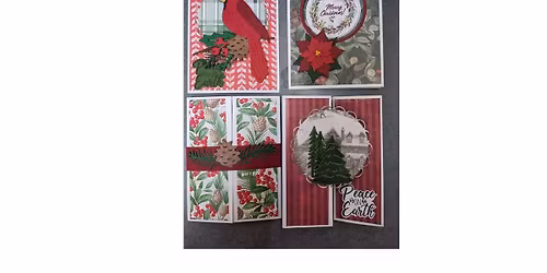 Holiday Make and Take Card Class