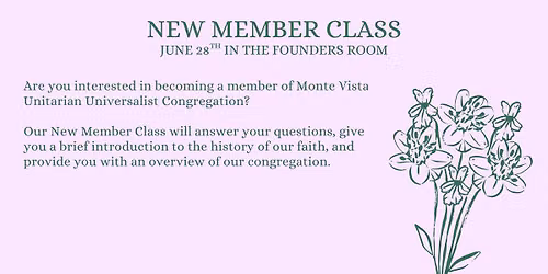 New Members Class