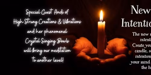 New Moon Intention Ritual with Sound Bath