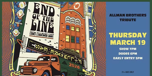 End of the Line: Allman Brothers Tribute at Jergels
