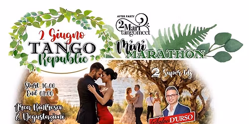TANGO REPUBLIC - 2 Giugno - Mini Marathon