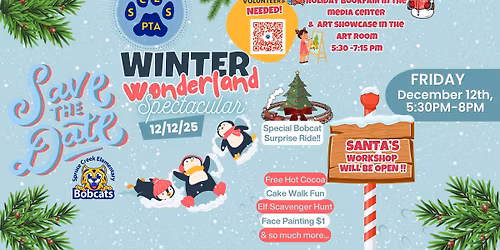 11th Annual SPRUCE CREEK ELEM. PTA WINTER WONDERLAND 2025