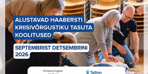 Haabersti kriisiv\u00f5rgustiku koolitus - tule kogukonna kriisiv\u00f5rgustiku liikmeks!