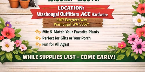 \ud83c\udf3aBuild your own hanging basket\ud83c\udf38